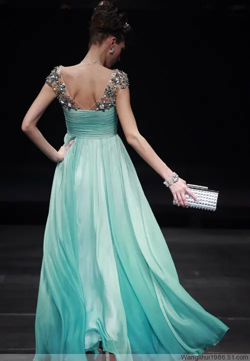Зеленый vestidos formales Элегантное Длинное Свадебное платье подружки невесты с кристаллами