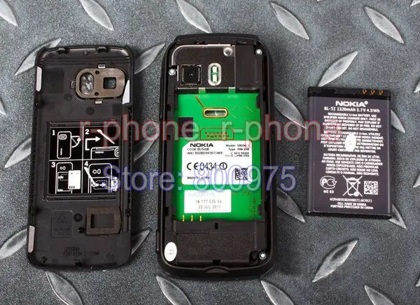 Отремонтированный Nokia 5800 Xpress музыкальный мобильный телефон разблокированный 3g Wifi 3.15MP gps смартфон