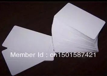 blank card