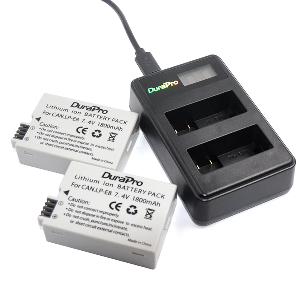 4 шт. LPE8 LP-E8 LP E8 Батарея+ ЖК-дисплей Дисплей USB Зарядное устройство для Canon EOS 550D 600D 650D 700D Rebel t2i T3i T4i T5i Поцелуй X4 X5 x6i X7