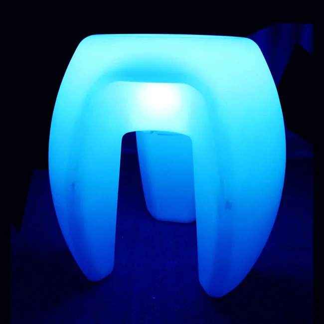 Открытый водонепроницаемый 40 см светящийся перезаряжаемый светящийся куб светодио дный кофе барный стул барные стулья дистанционный