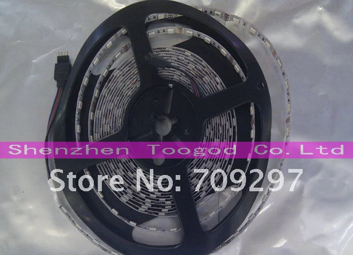 DHL/FedEx/EMS, 100 м/лот, DC 24 В 300LED SMD 5050 полосы, белый/теплый белый/RGB не водонепроницаемый Светодиодные ленты, 60LED/m, 780209