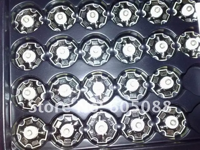 1 Вт зеленый трафика светодиод лампа с star pcb для DIY 520-530nm DC3.0-3. 4 В 80-90LM 1000 шт./лот продвижение DHL Бесплатная доставка