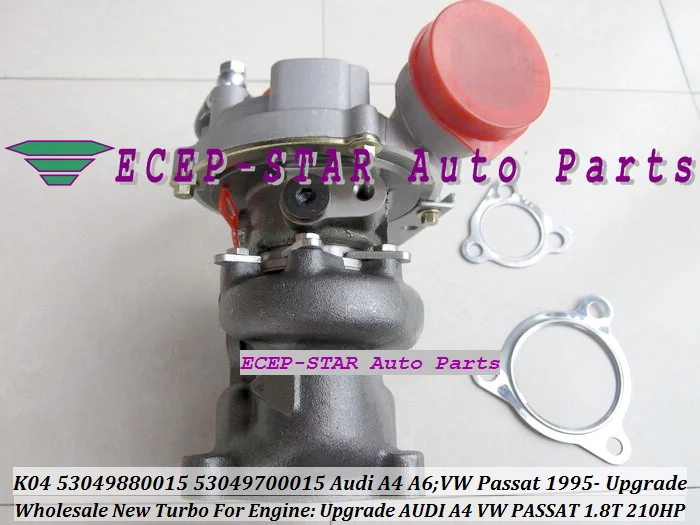 K04 K04-015 53049880015 53049700015 turbo Turbocharger For AUDI A4 A6 Upgrade VOLKSWAGE VW PASSAT 1.8T 1995- Upgrade 210HP 1.8L P (5)