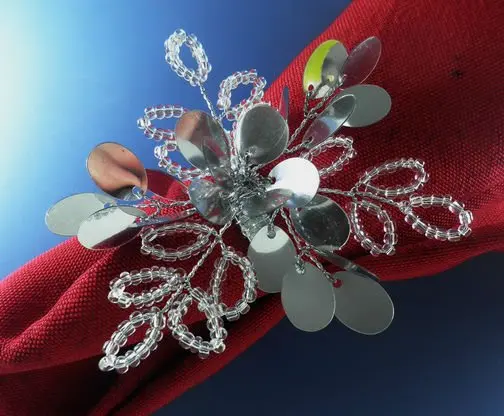 Продано на Aliexpress кольцо для свадебных салфеток