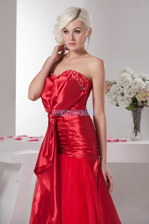 vestidos formales, новинка 2013, Лидер продаж, высококачественные дизайнерские платья подружек невесты, милые красные платья подружки невесты с бисером