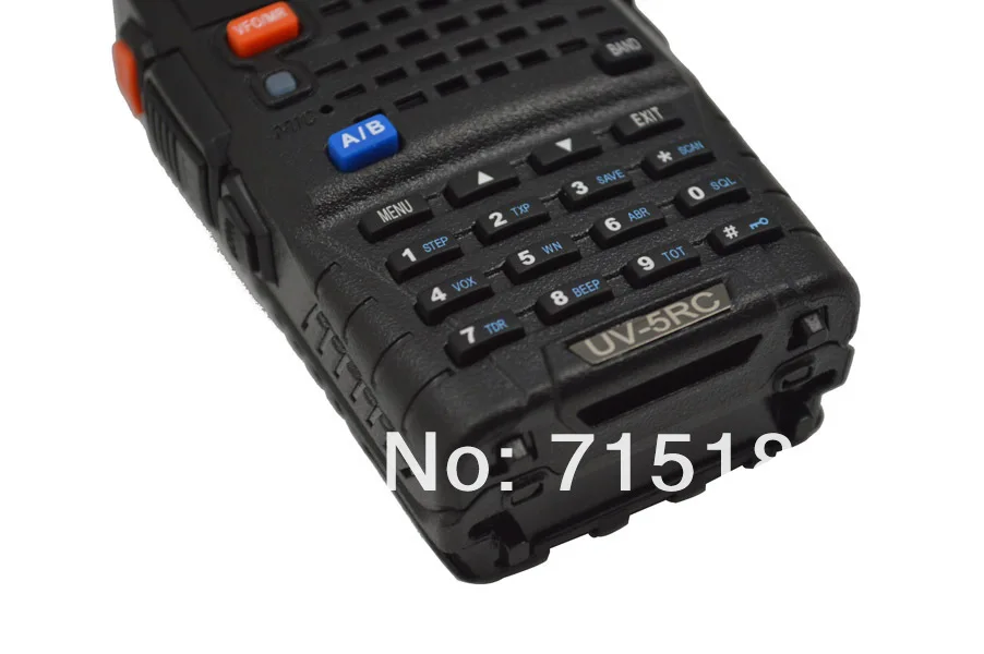 Новое поступление UV-5RC 136-174 МГц(RX/TX) и UHF400-520MHz(TX/RX) двухдиапазонный 5 Вт/1 Вт 128CH FM 65-108 МГц с бесплатным наушником двухстороннее радио