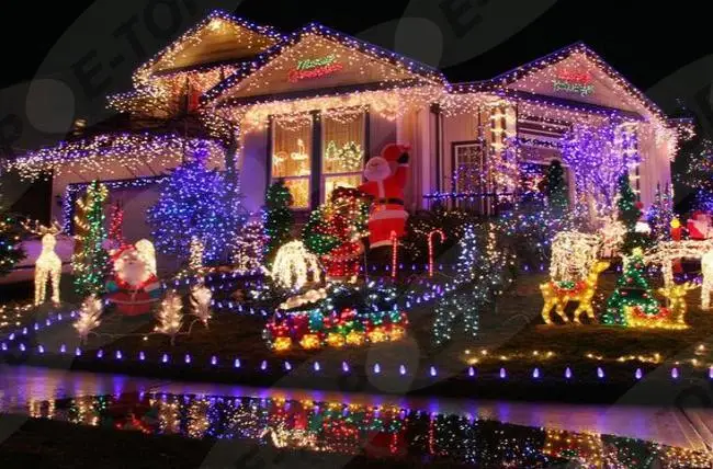 10 м 100 Светодиодная лента, светильник для дома, улицы, праздника, Рождества, Декоративной Свадьбы, Рождества, гирлянды, гирлянды, полосы, вечерние светильник s z30