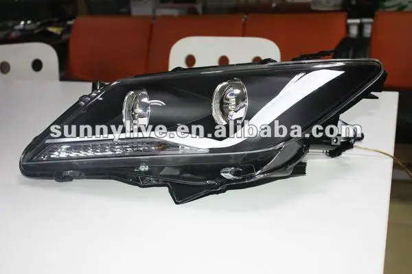 2012-13 лет Camry Aurion светодиодные ленты головной светильник для TOYOTA LD V2