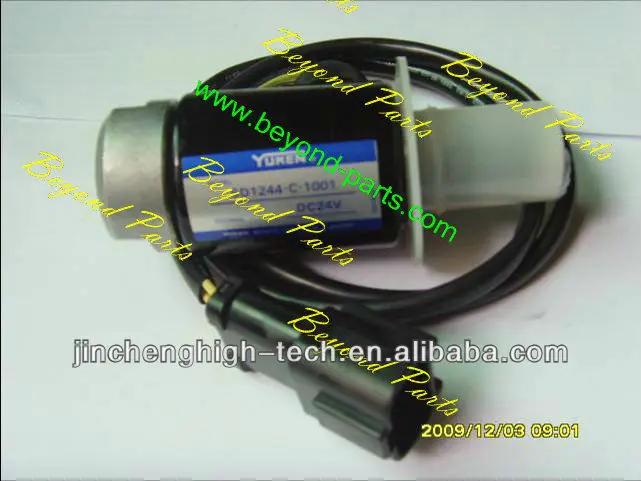 Komatsu excavator PC 120-6 200-6 200-5 120-5 crawller solenoid valve pc-120-6 203-60-62171 203-60-62161 (9)