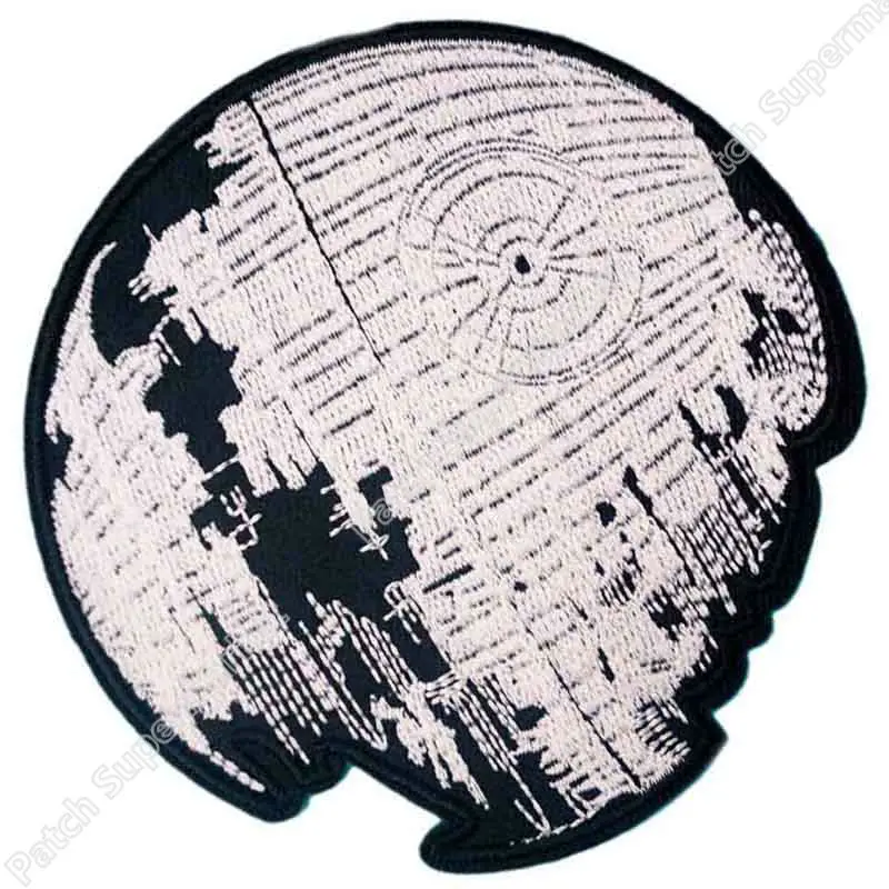 " STAR WARS Death Star Дарт Вейдер Империя Ситхов Логотип Единая Фильм Сериал Косплей Костюм Вышитые Эмблемы железа на патч