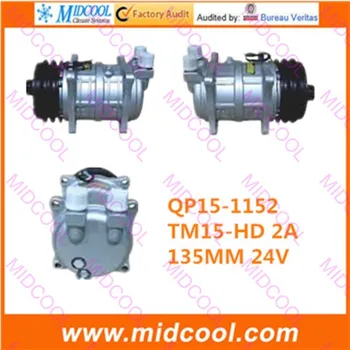 

HIGH QUALITY AUTO AC COMPRESSOR TM15-HD 2A 135MM FOR QP15-1152