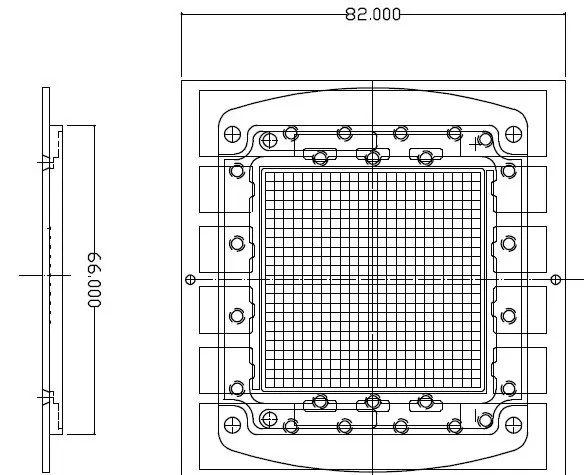 320 Вт Bridgelux чипы Интегрированный Светодиодный проект суперяркое освещение высокой мощности Светодиодный модуль подсветки промышленные diy части компонентов