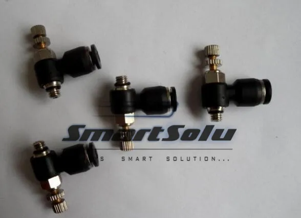 

Free Shipping10pcs/lot SL04-02Pneumatic Throttle Valve,Quick Push In 4MM Tube 1/4" Inch Air Fitting Flow Controller