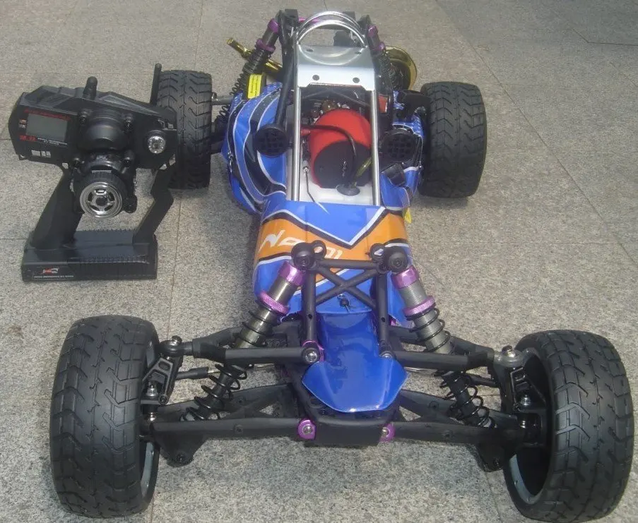 26CC Baja 5B SS+ DDM копия трубы+ на дорожное колесо+ 2,4G 3 канала управления+ стальной бык бар