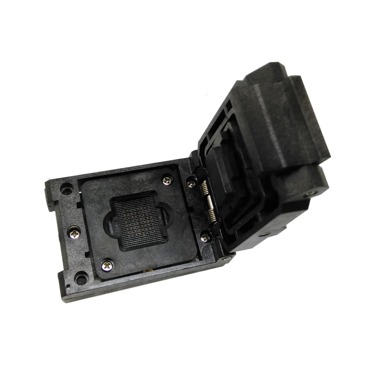 Бесплатная доставка bga64 1.0 мм гореть в гнездо IC Размер 11*13 мм/bga64 Тесты гнездо/ fbga64