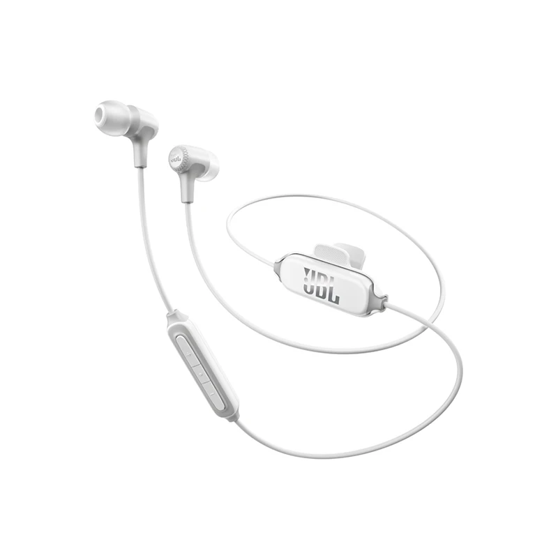 White Вставные наушники JBL E25BT - Цвет: White