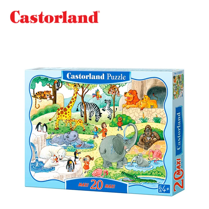 Castorland Children Puzzle Interesting Cute Animals Puzzles for Kids older than 4 Creative Intelligence Develop Ship from Russia | Игрушки и