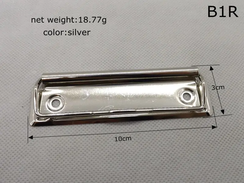 Good quality Manufacturer direct hot sales cheap files classification loose leaf binder clip folders office paper clamps - Цвет: B1R