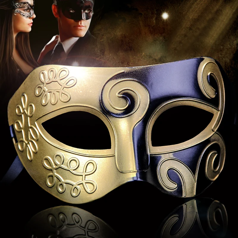 Classic Women Men Venetian Masquerade Half Face Mask For Ball