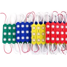 300pcs/lot 5730 3 LED 1.5W Injection Molding MODULE Waterproof Warm White White Red/Green/Blue/yellow Light 12V LED Advertising