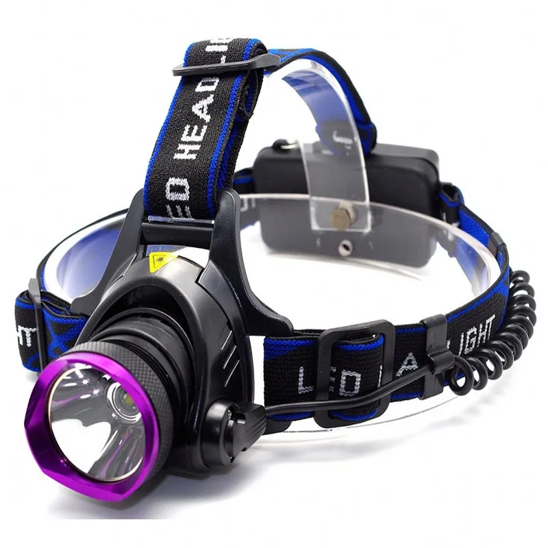 Налобный фонарь светодиодный налобный 3 режима перезаряжаемый аккумулятор 18650