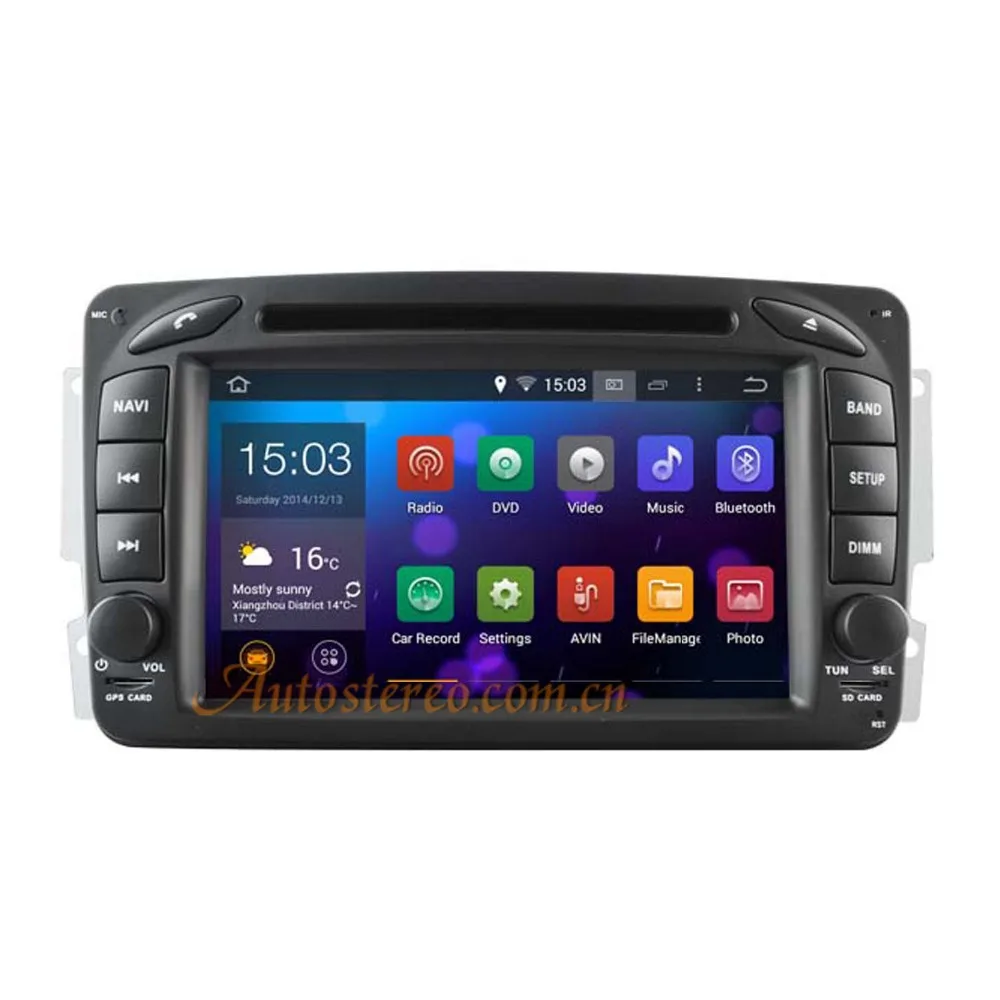 

The Newest Android5 7.1 Car DVD player GPS Navigation For MERCEDES BENZ C CLASS W203 Car Autoradio Video Player multimedia unit