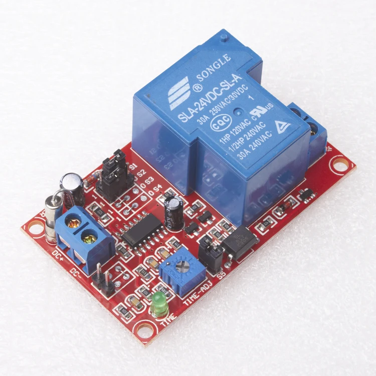 one 1 channel high current relay module 30A 24V normally ...