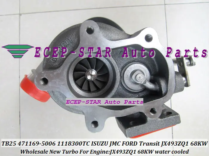 TB25 471169-5006 471169 1118300TC турбокомпрессор с водяным охлаждением для FORD для ISUZU для JMC Transit 2.8L JX493ZQ JX493ZQ1 68 кВт