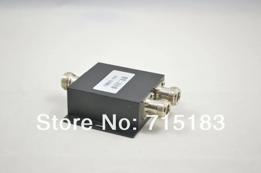 400-500 МГц 2 сторонний, полость N-Female разъем разветвитель питания/делитель Для walkie talkie Booster/Repeater станция