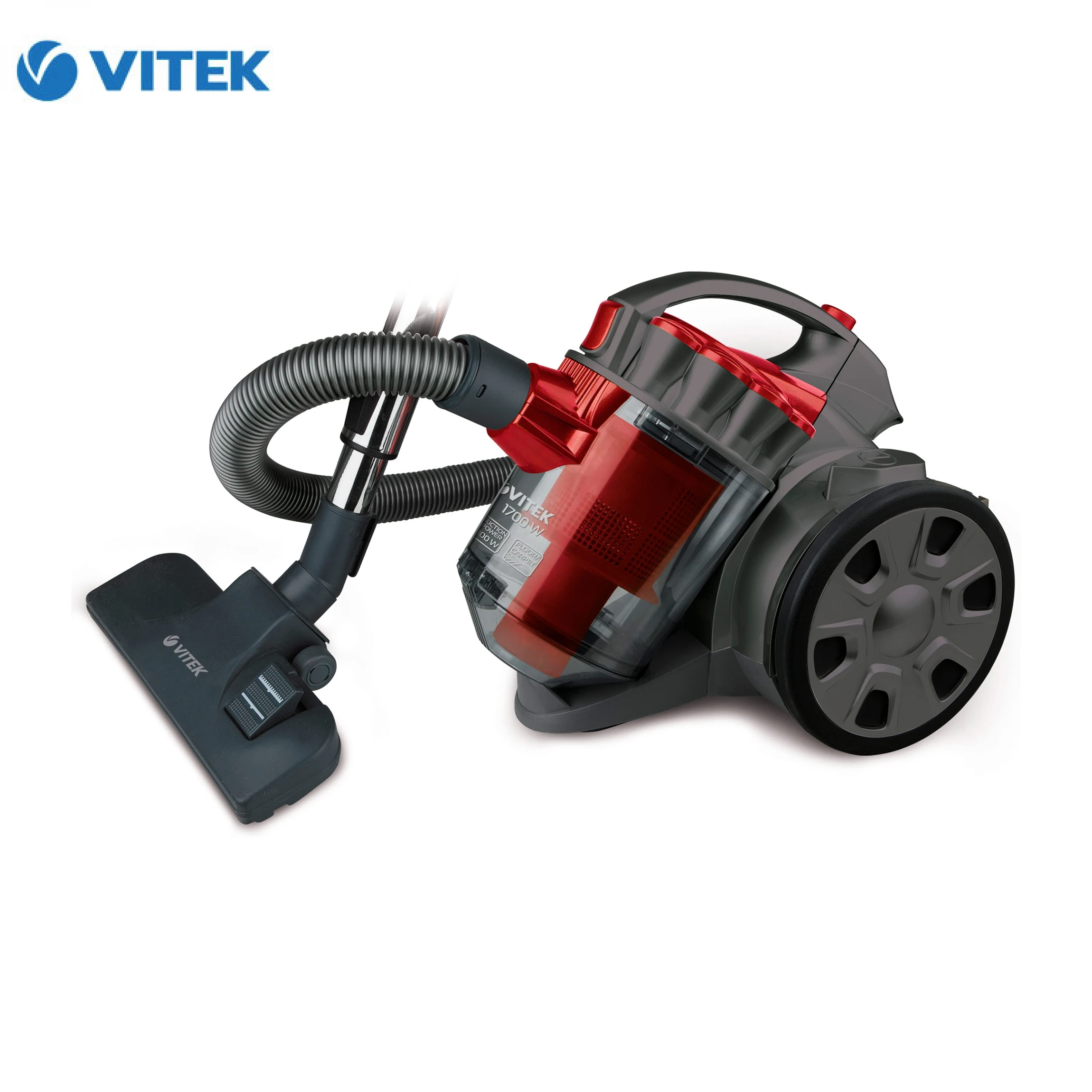 Hoover VITEK VT-1895 R 1700 W cyclone 2 l without bag 300 | Бытовая техника