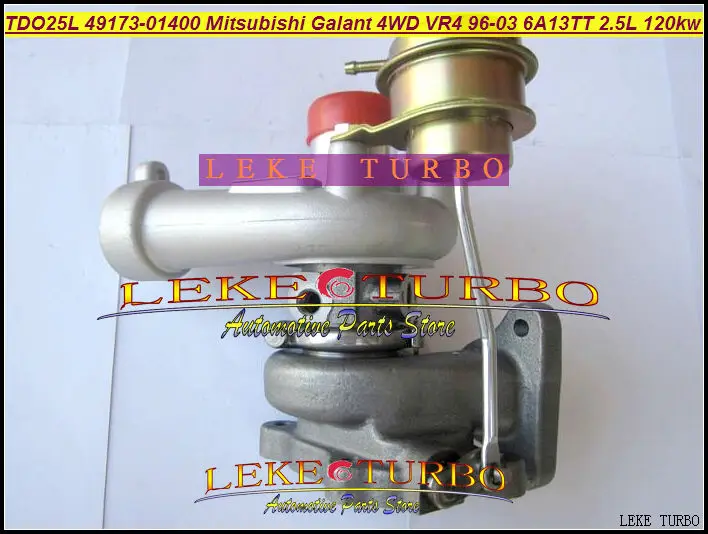 Wholesale New TDO25L 49173-01400 Turbo Turbine Turbocharger for Mitsubishi Galant 4WD VR4 1996-2003 6A13TT 2.5L 120KW LEKE (1)
