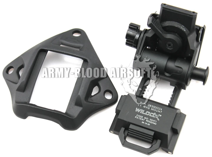 CNC Wilcox L4 G25 NVG крепление ночное видение стенты даже алюминий Ops-Core VAS кожух(BK TAN