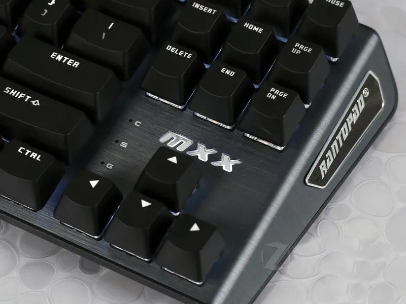 Новинка, Rantopad MXX 87 Key, USB Проводная Механическая игровая клавиатура с подсветкой, АБС-пластик, два цвета, клавишные колпачки, N-Key rolllover