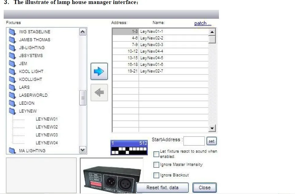USB-DMX512 контроллер; с интерфейсом USB для компьютера