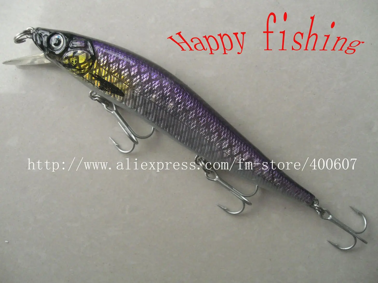 Bass Terminator  Minnow Plastic  Fishing Lure(M120S) Enjoy Retail Convenienc at Wholesale Price