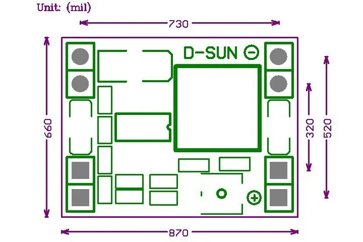 MP1584EN DC-DC понижающий модуль источника питания с 3A Регулируемый понижающий модуль супер LM2596 ультра-маленький размер DCDC