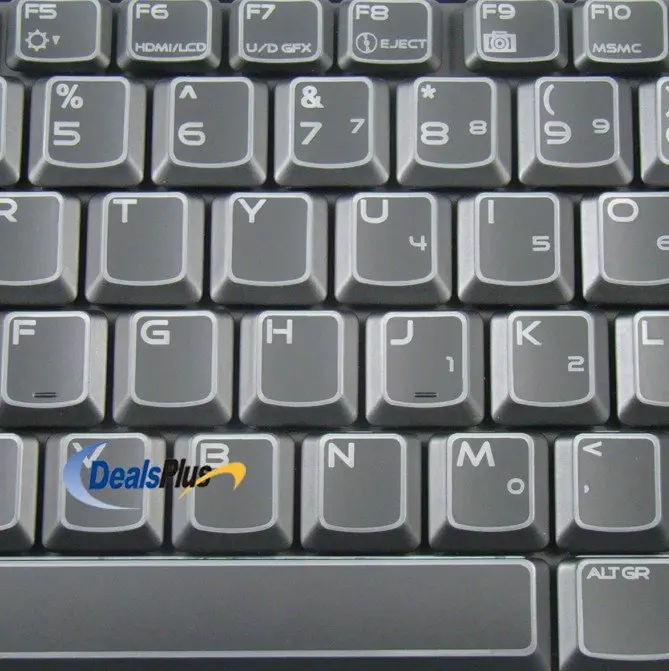 New Laptop UK Keyboard For DELL Alienware M15X Backlit