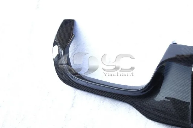 Углерода Волокно VRS Стиль сзади диффузор, пригодный для 2011-2013 Mercedes Benz W204 C63 AMG
