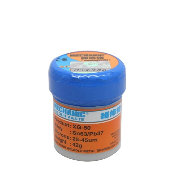 1 шт. Оригинал HK МЕХАНИКА 42 г Sn63/Pb67 Паяльной Пасты Flux XG-50 Для Hakko 936/Saike 852D + + паяльная Станция