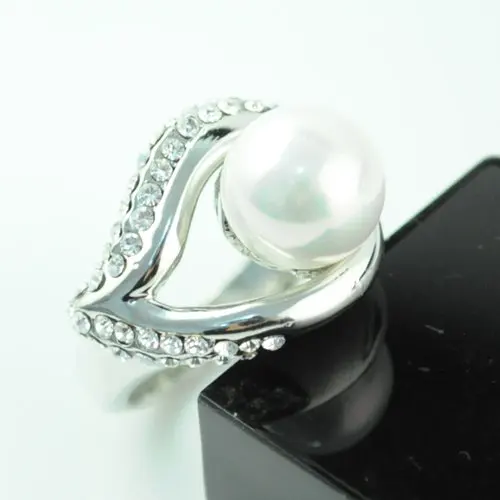 casting pearl rings ,rn-494(5)