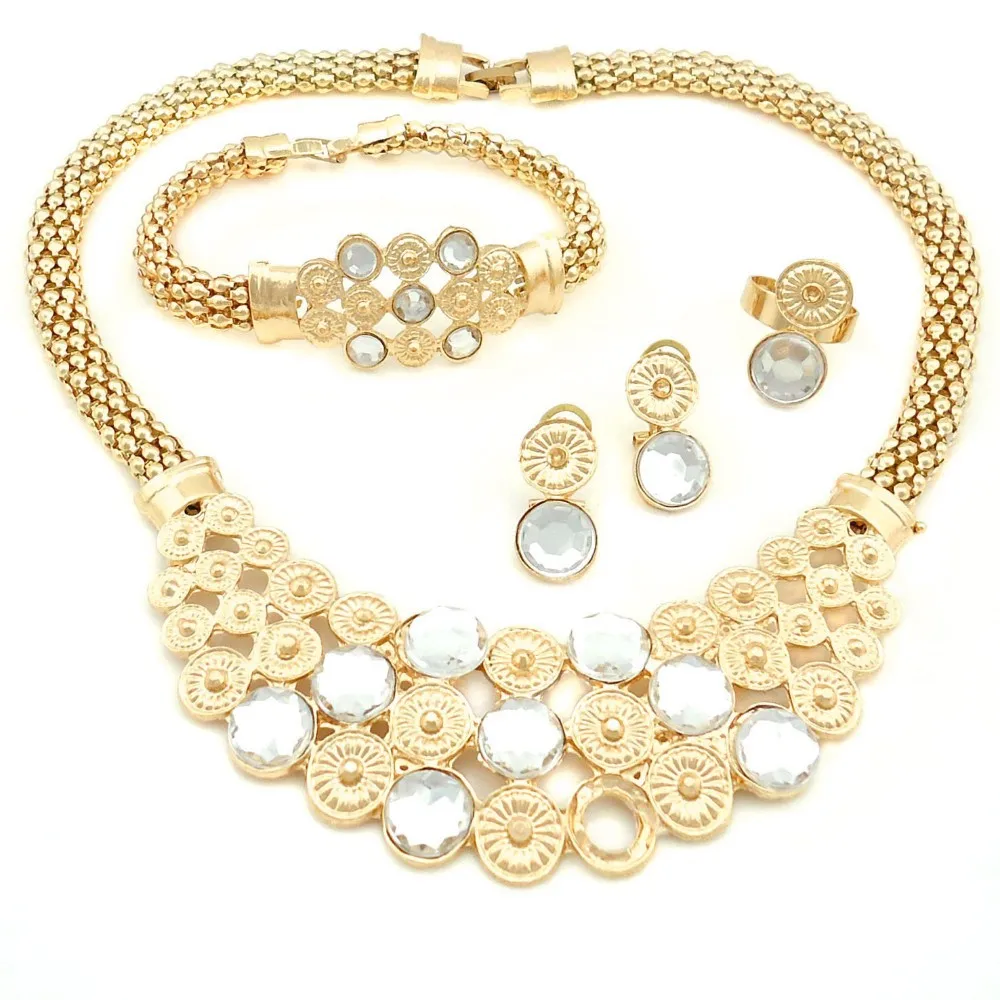 carat gold necklace jewelry sets 