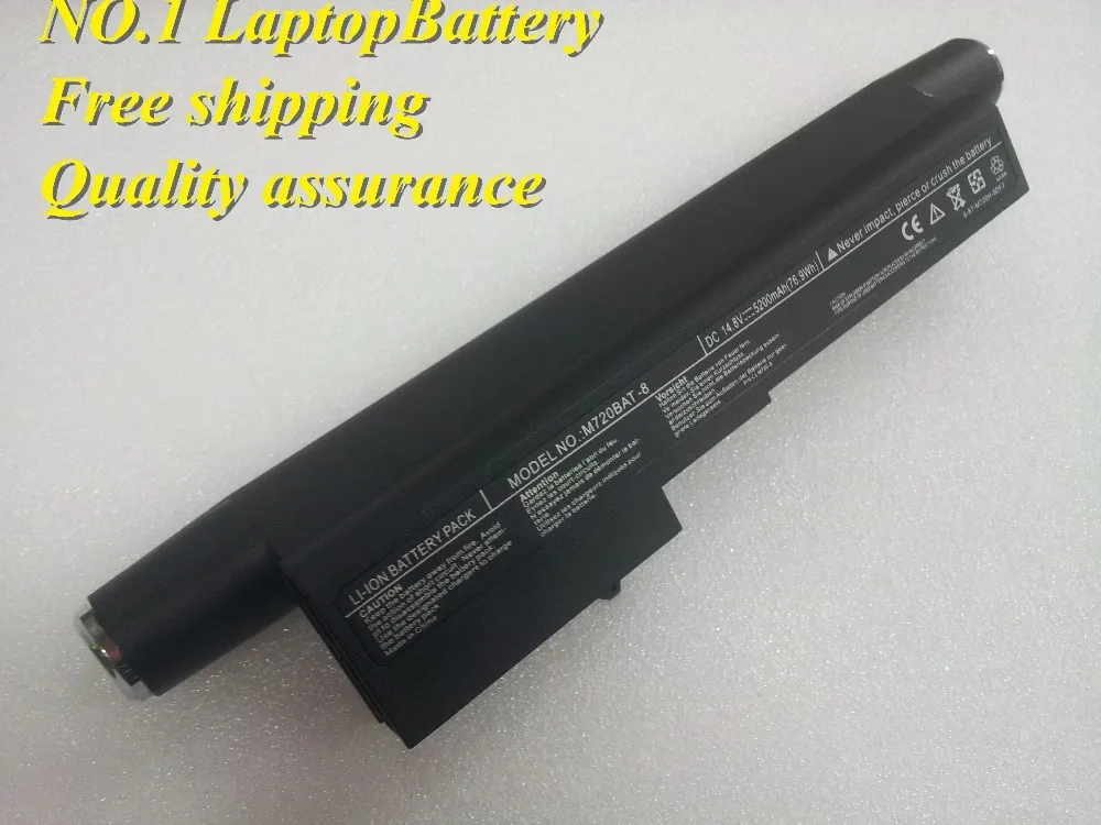 14,4 V 8 ячеек li-ion Аккумулятор для ноутбука Clevo M72X T серии, M720BAT-4, M720BAT-8, M720SBAT-4, M720SBAT-8, M73X