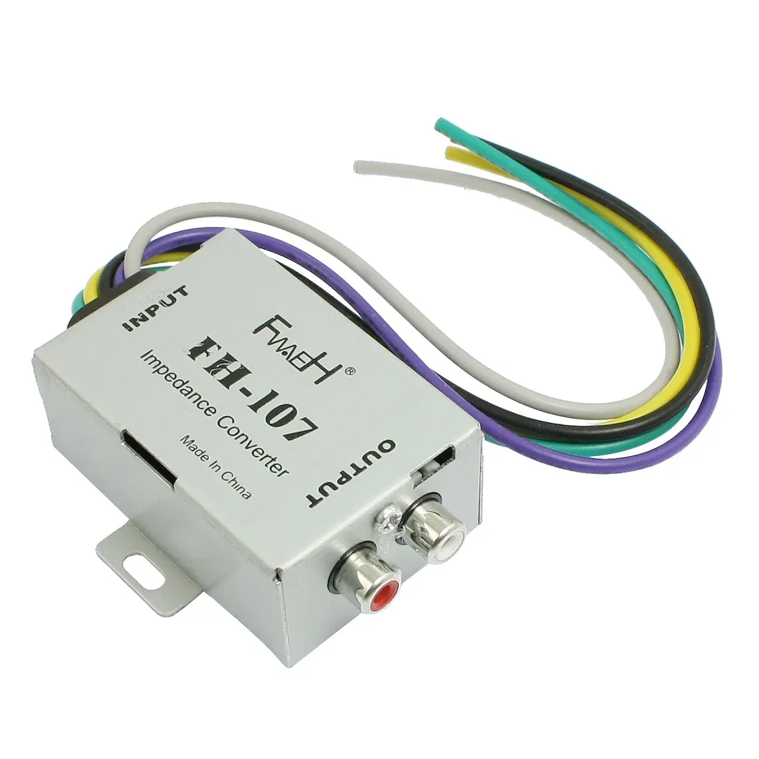 

UXCELL Car Audio Amplifier 2 Channel Line Output Hi/Lo High Low Converter
