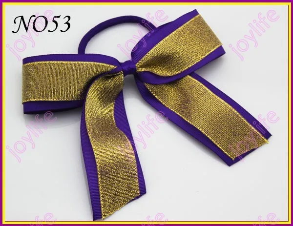 Новые 30 шт. новейшая мода 5*6 ''Cheer ведущий волосы лук Разноцветные девушка держатели волосы бант