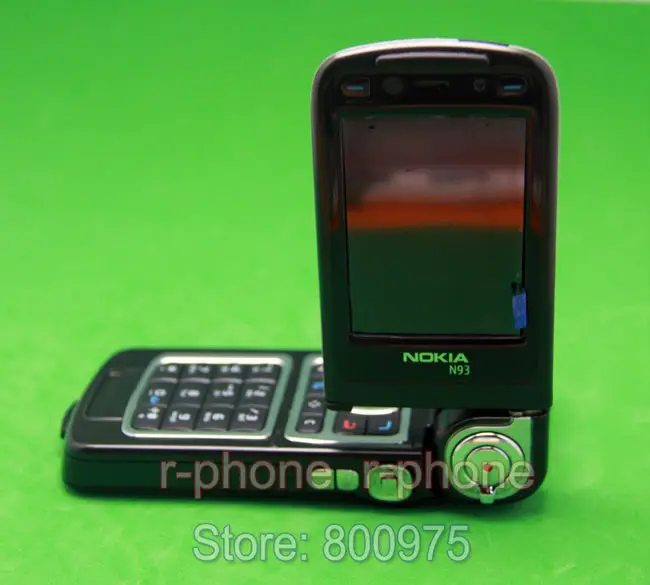 Мобильный телефон NOKIA N93 GSM трехдиапазонный 3.2MP MP3 Wifi Bluetooth 3g Смартфон черный и подарок