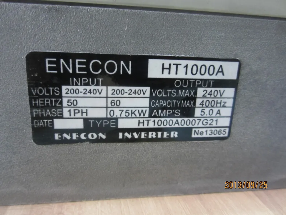 Лидер продаж б/у enecon преобразователь частоты HT1000A 220V 1.5KW 1500W