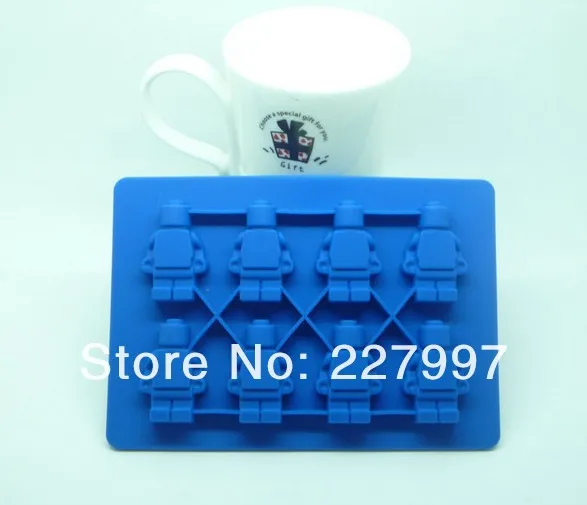 Робот Ice Mold Силиконовые Ice Cube лоток компанией DHL/FedEx