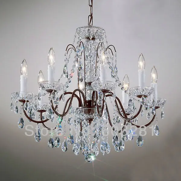 Clic Traditional Chandelier Atn2353 8 Light Pellucid Crystal Clic Traditional Chandelier Atn2353 8 Light Pellucid Crystal Oil Rubbed Bronze Free Shipping