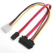 70 см 6 ГБ/сек. SATA3 15pin SATA 7pin + IDE/SATA Molex 4Pin Мощность/данные комбинированный кабель SATA 3,0 SATAIII 6 Gbps жесткий диск, SSD